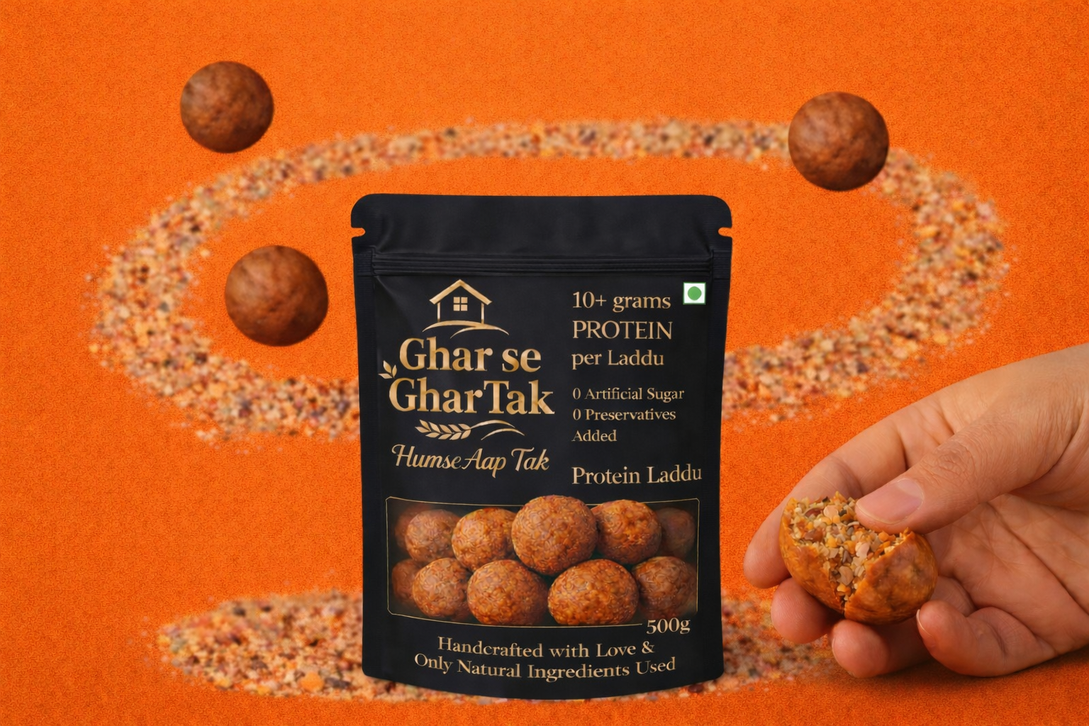 Protein laddu 0.5 kg (7 pieces)